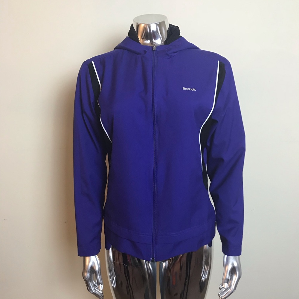 👗Purple Reebok Jacket